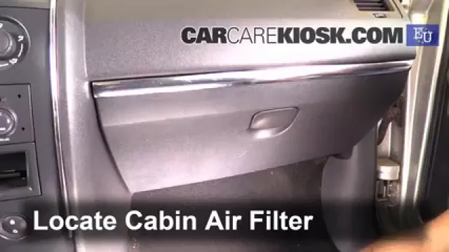 2003 Renault Megane Authentique 1.5L 4 Cyl. Turbo Diesel Filtre à air (intérieur) Changement